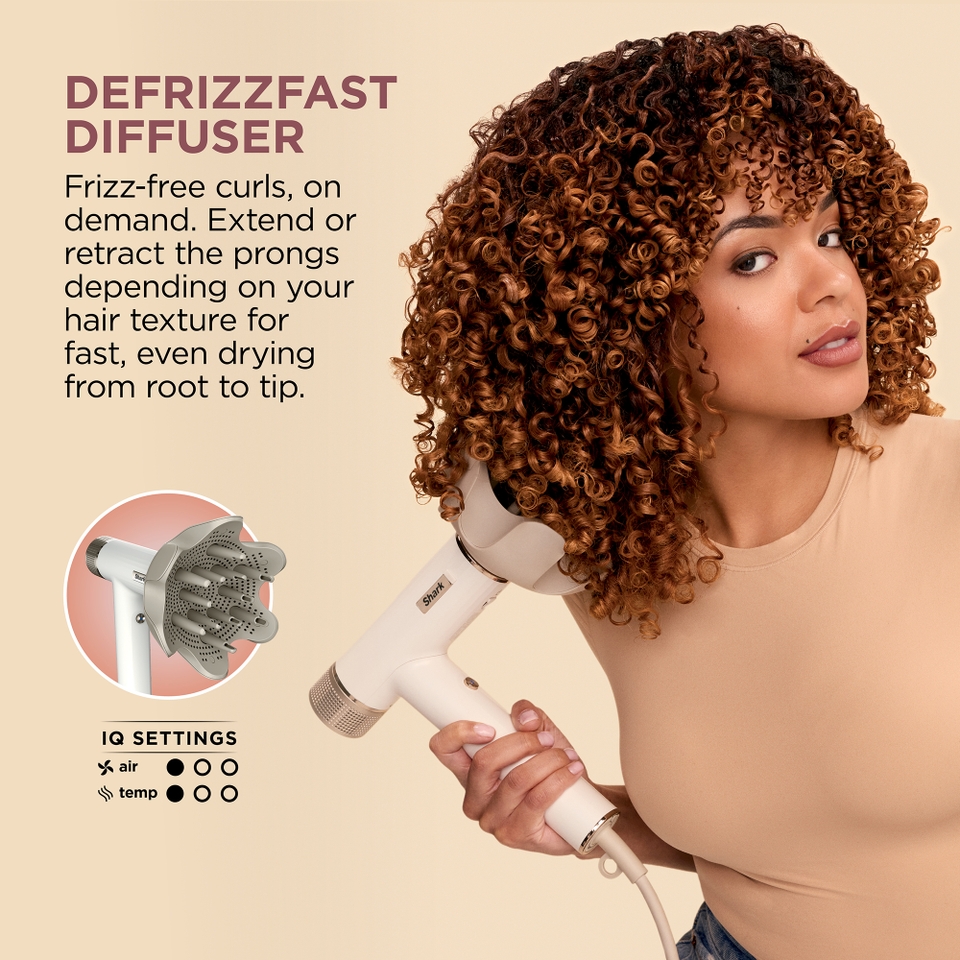 Shark Beauty SpeedStyle 3-in-1 Hair Dryer for Curly and Coily Hair