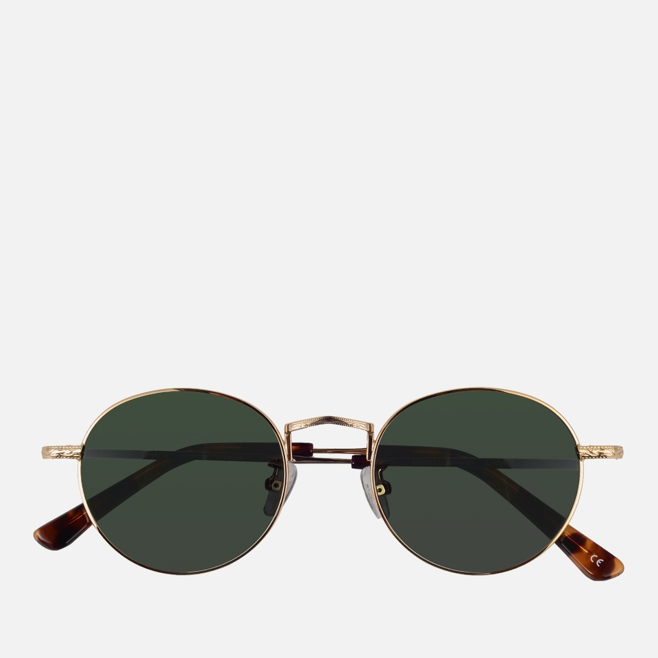 KAMO Icon Metal Round-Frame Sunglasses