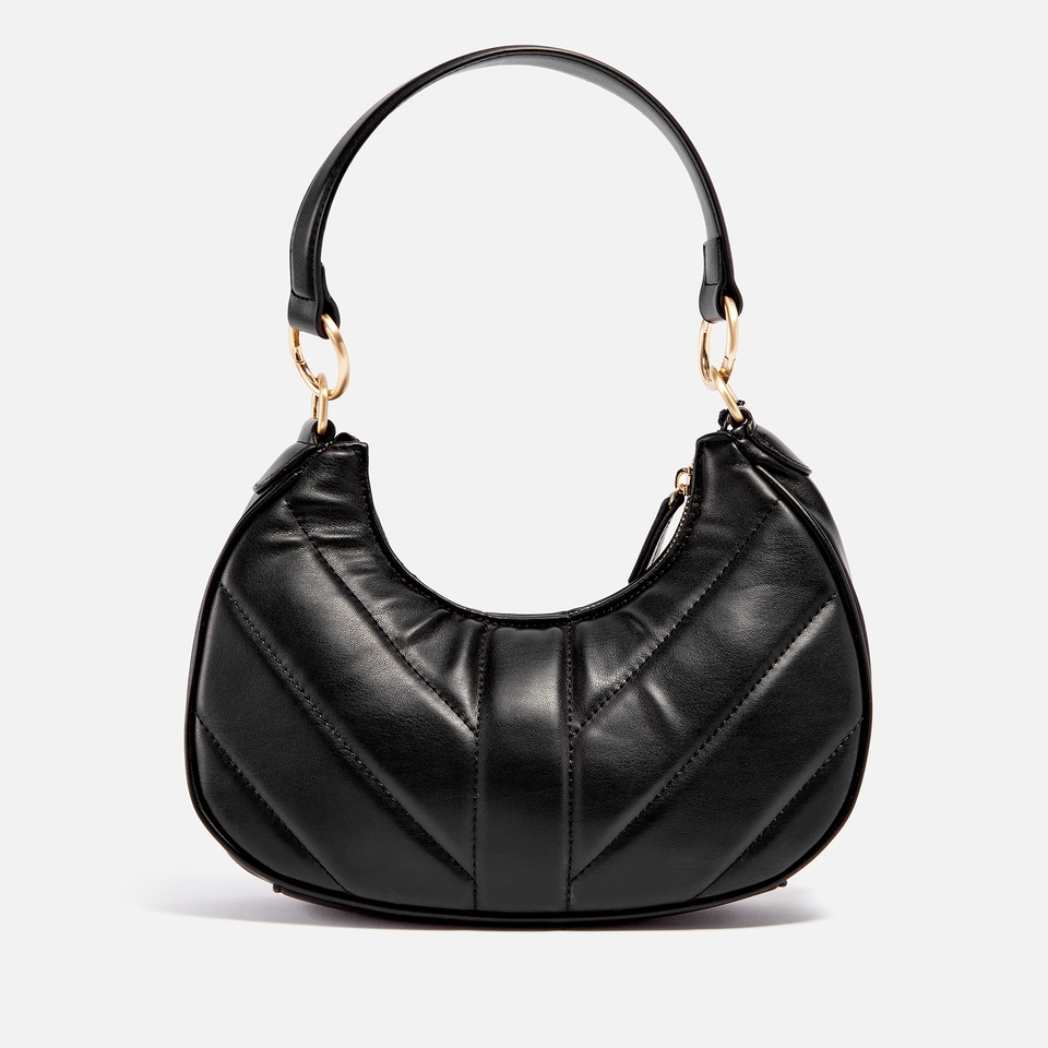 Valentino Oaxaca Quilted Faux Leather Hobo Bag