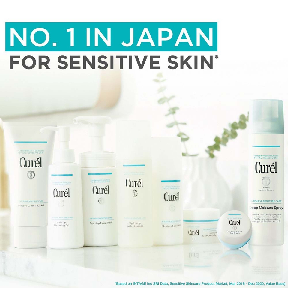 Curél Deep Moisture Spray for Dry, Sensitive Skin 57ml