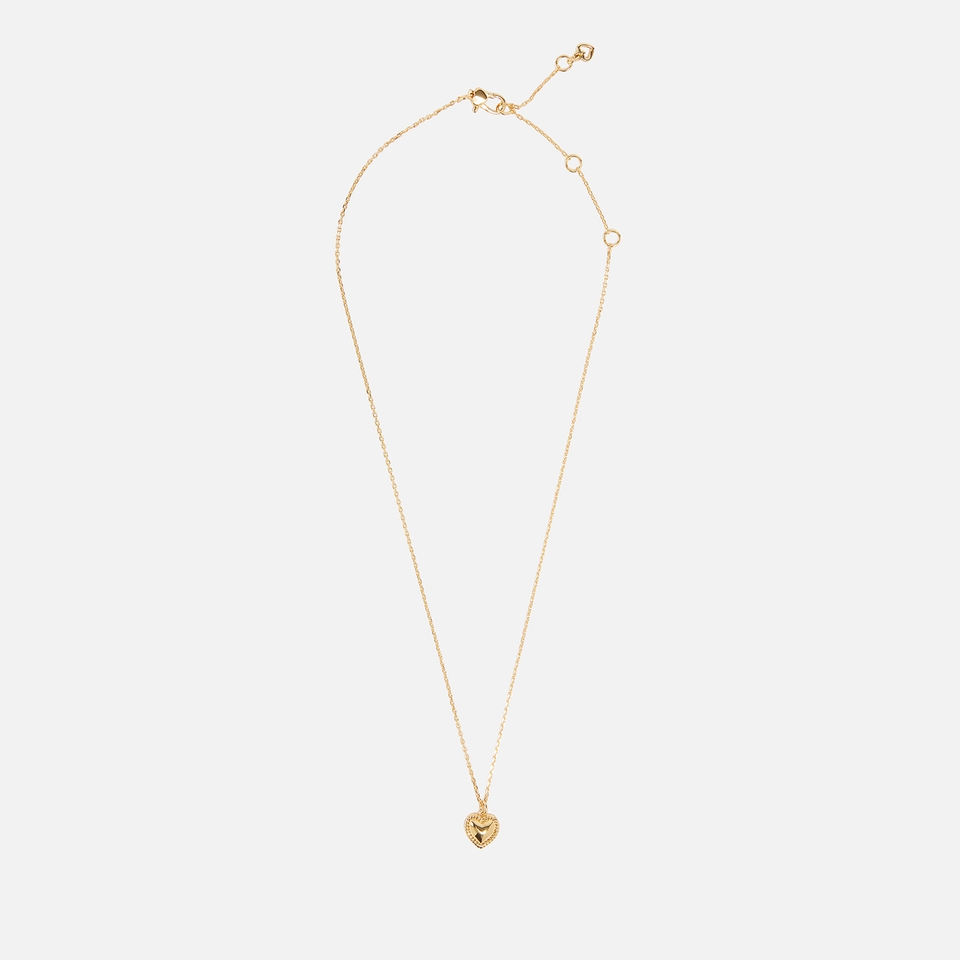 Kate Spade New York Heart of Gold Gold-Tone Pendant Necklace
