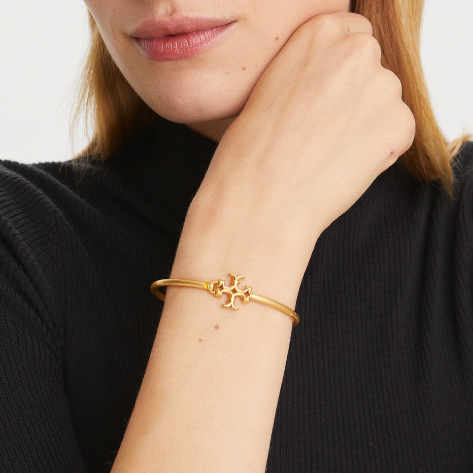 Tory Burch Eleanor Gold Tone Bangle