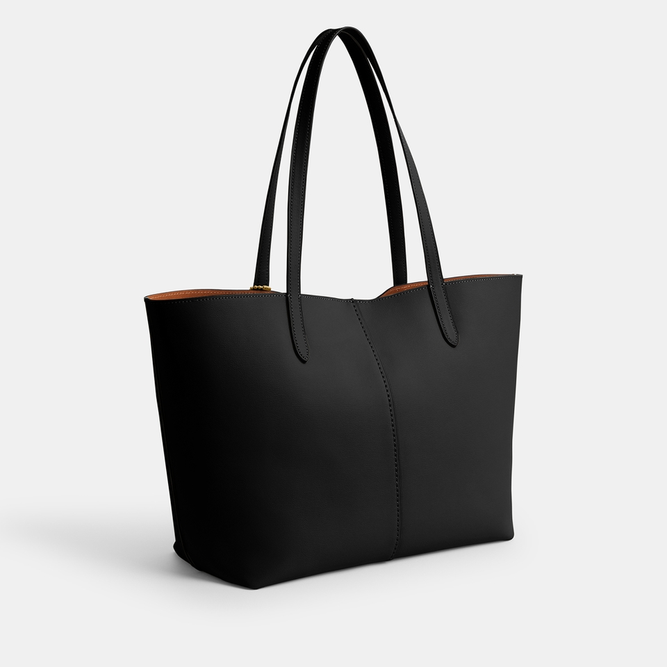 Coach North 32 Leather Tote Bag