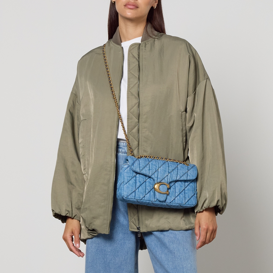 Coach Tabby 26 Quilted Denim Shoulder Bag