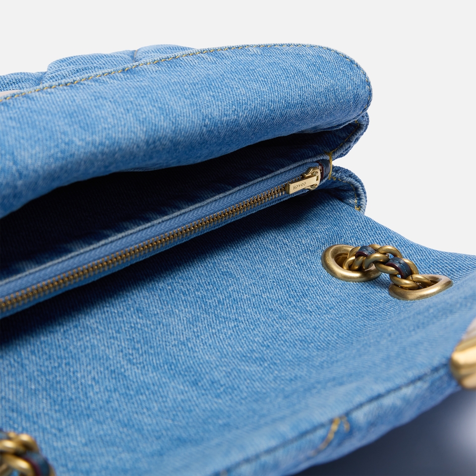 Coach Tabby 26 Quilted Denim Shoulder Bag