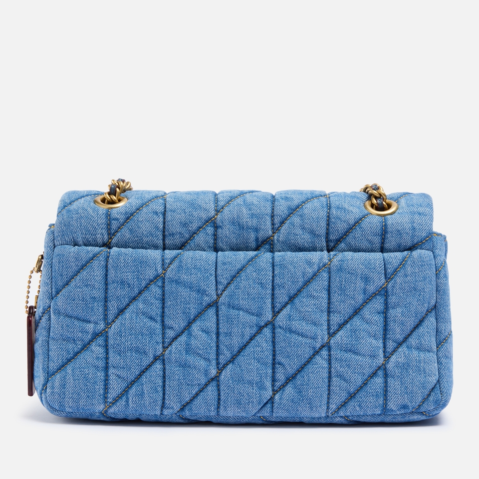 Coach Tabby 26 Quilted Denim Shoulder Bag