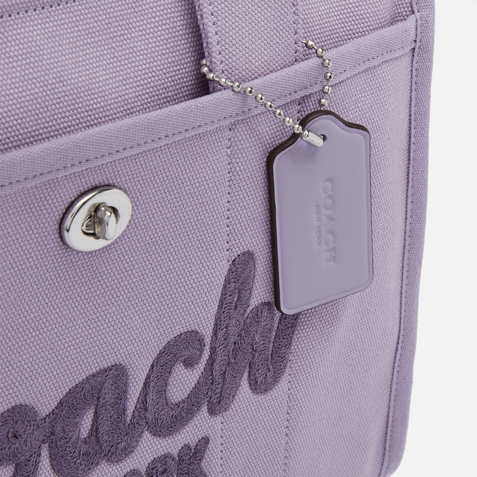 Coach Cargo Logo-Embroidered Cotton-Canvas Tote Bag