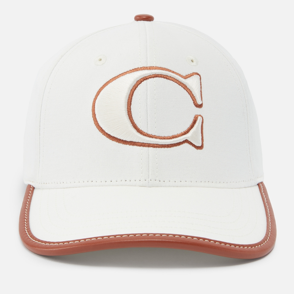 Coach C Cotton Canvas Baseball Hat