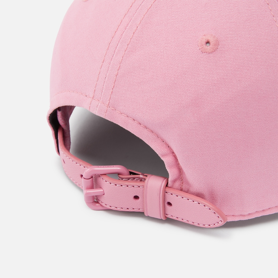 Coach C Cotton Canvas Baseball Hat