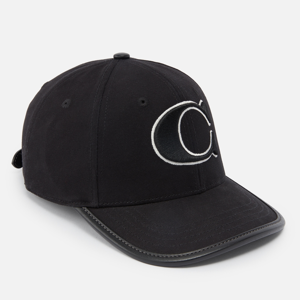 Coach C Cotton Canvas Baseball Hat
