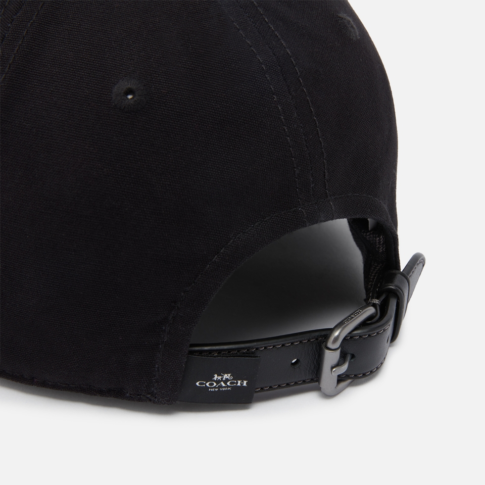 Coach C Cotton Canvas Baseball Hat