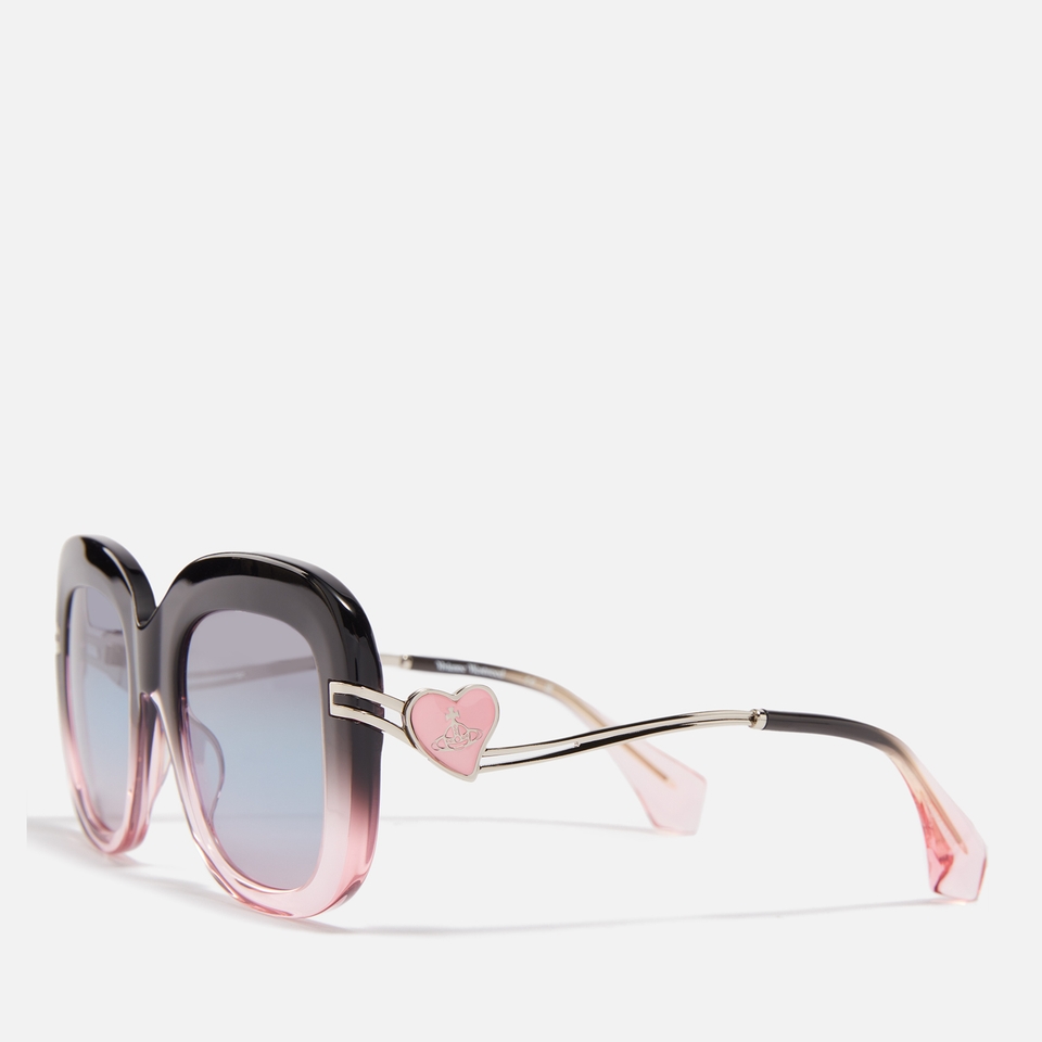 Vivienne Westwood Acetate Squared-Frame Sunglasses
