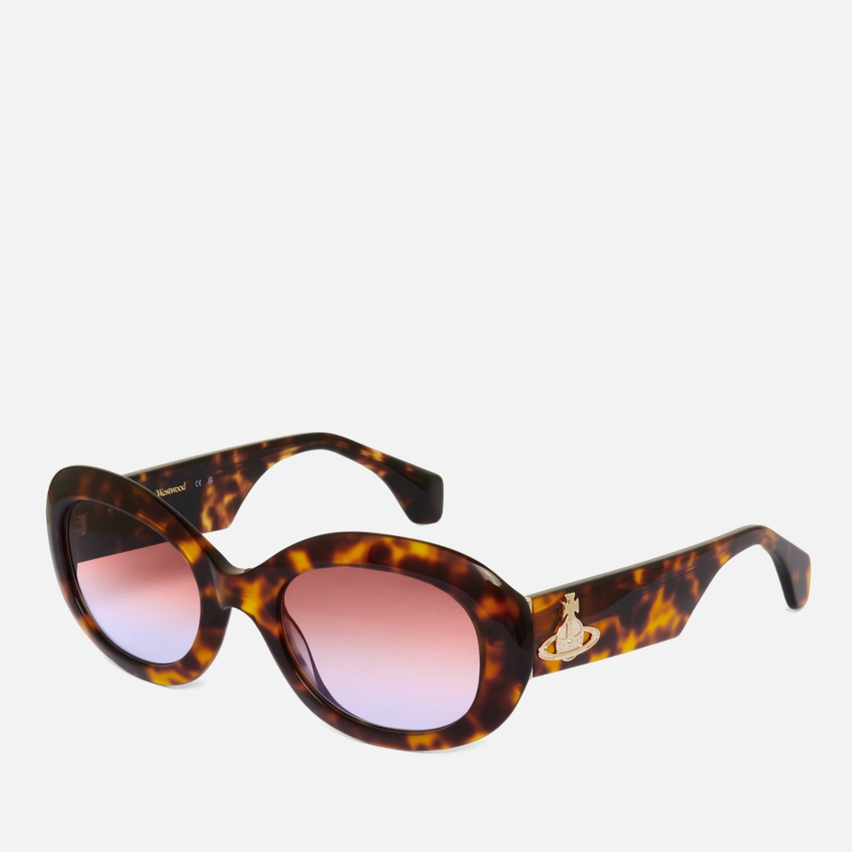Vivienne Westwood Vivienne Acetate Oval-Frame Sunglasses