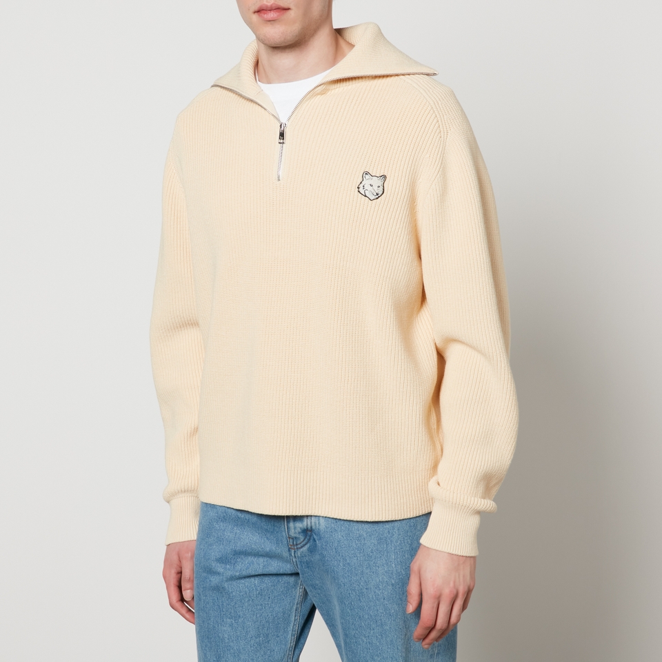 【DEARMINE】Blen Half Zip-Up Knit Ryder Half Zip Knit – M.J. Bale