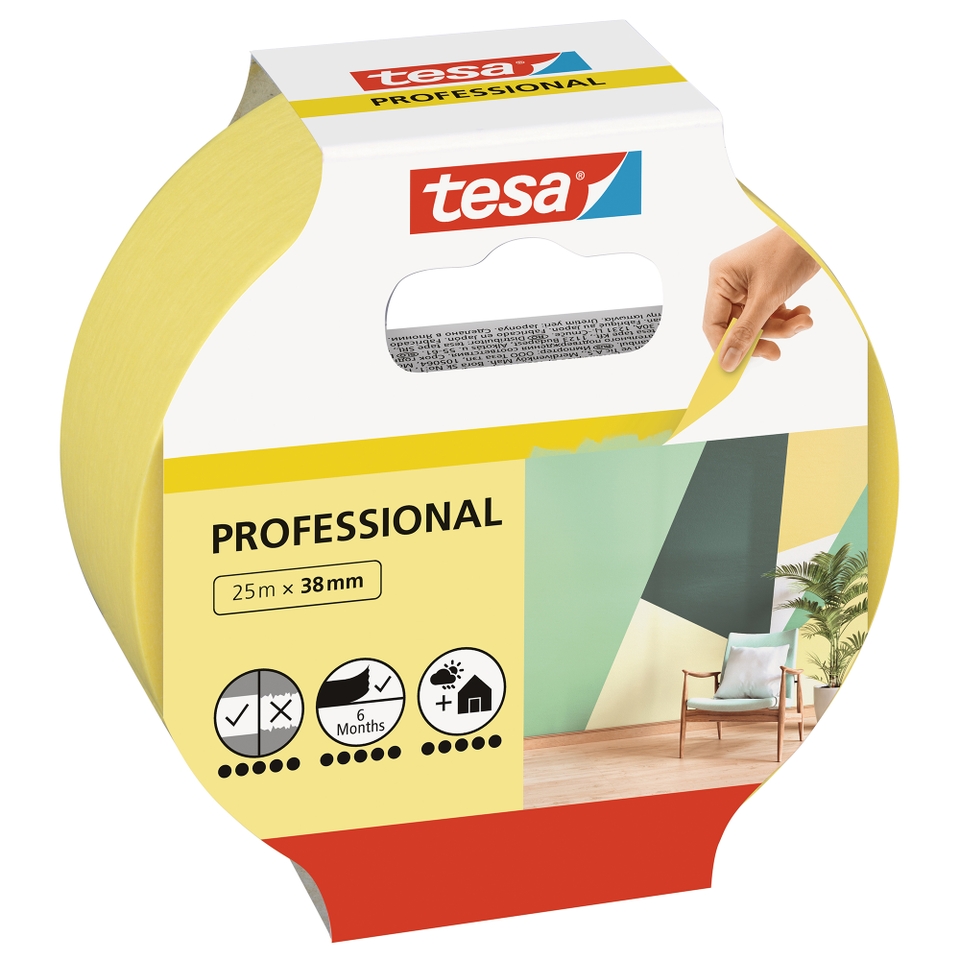 tesa Masking Tape Professional - 38mm x 25m