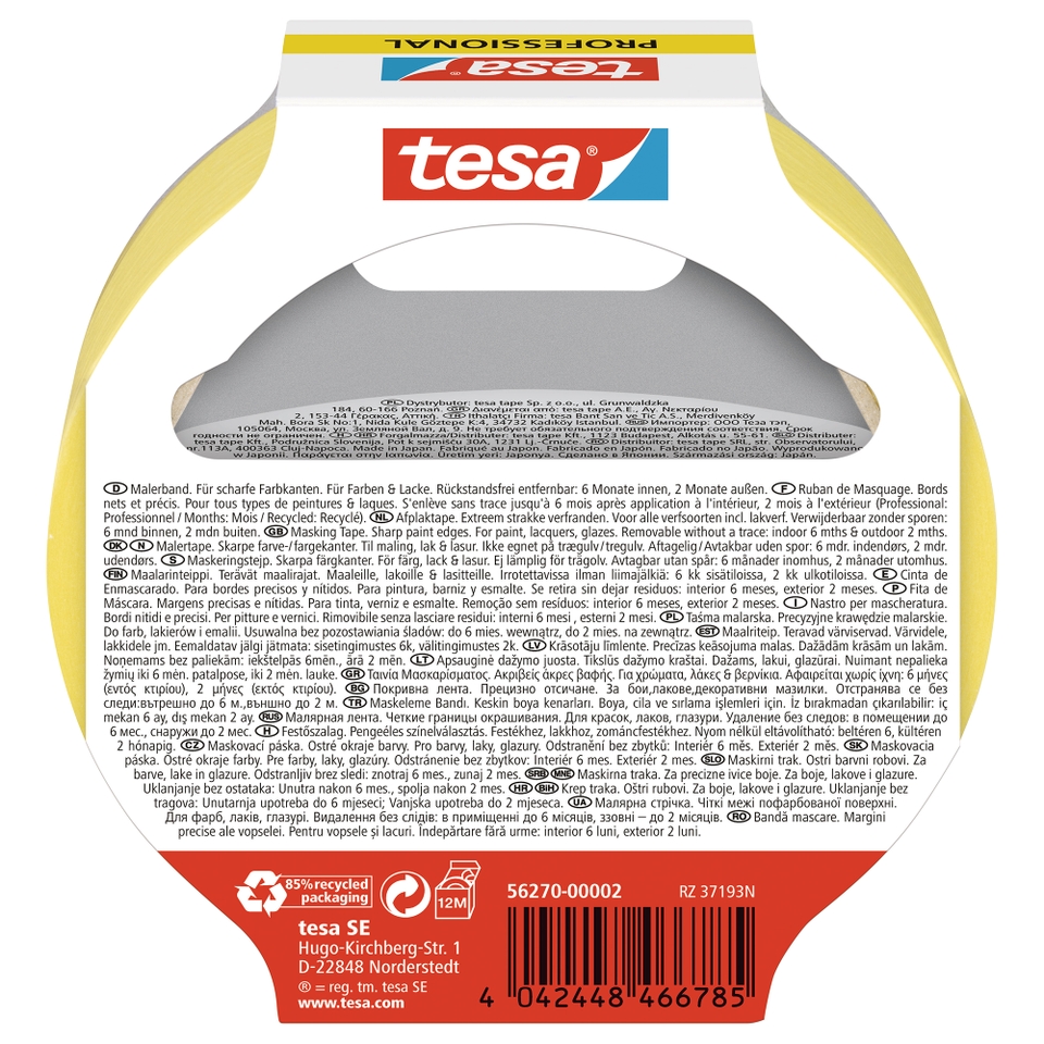 tesa Masking Tape Professional - 25mm x 25m