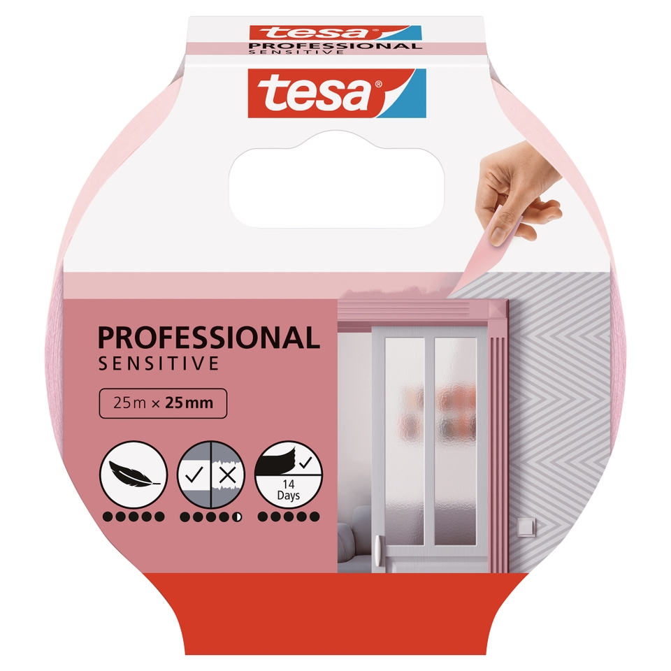 tesa Masking Tape Professional Sensitive - 25mm x 25m