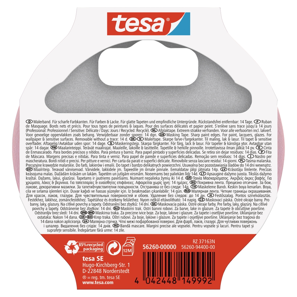 tesa Masking Tape Professional Sensitive - 25mm x 25m