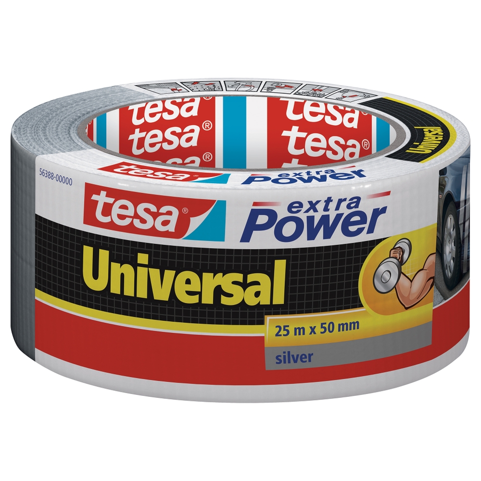 tesa Extra Power Universal Tape Grey - 50mm x 25m