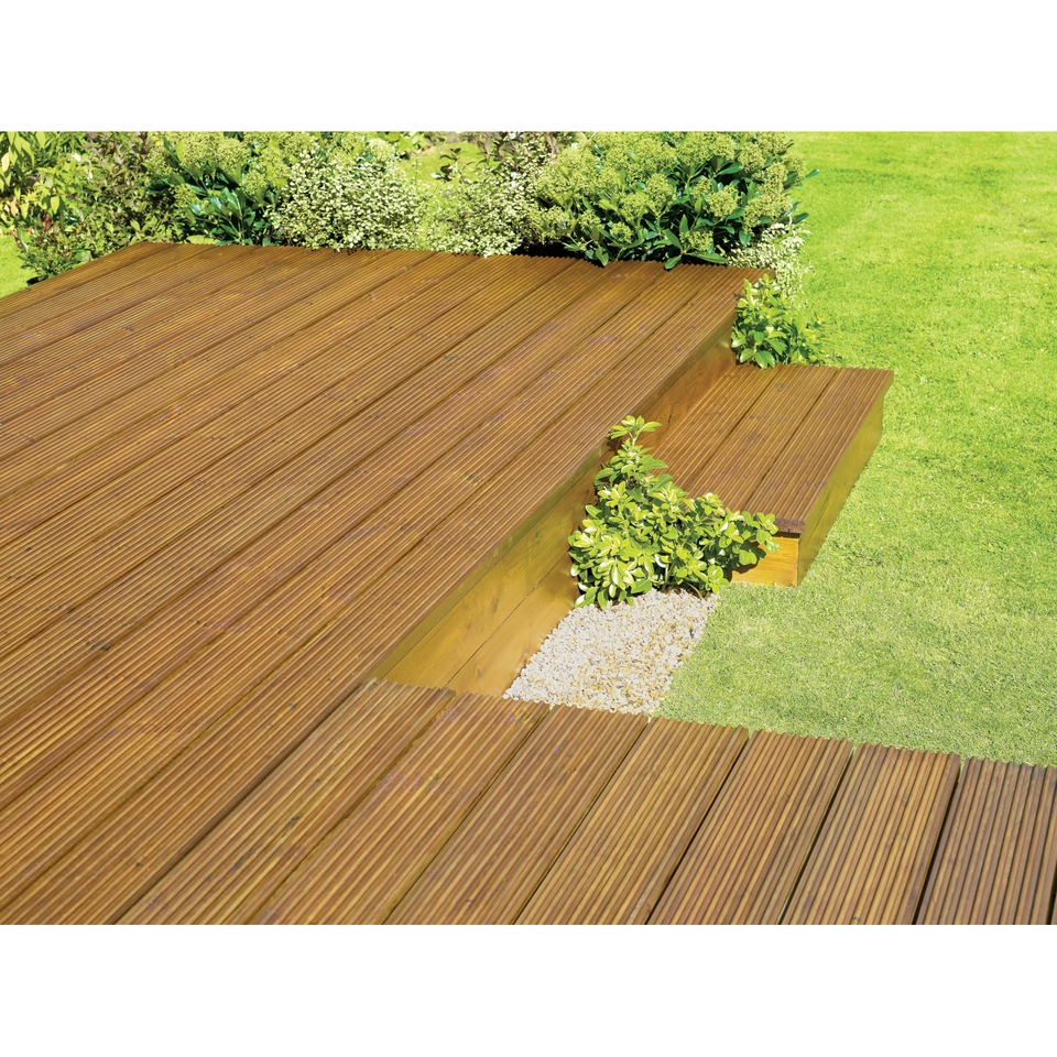 Ronseal Quick Drying Decking Oil Natural Oak - 2.5L