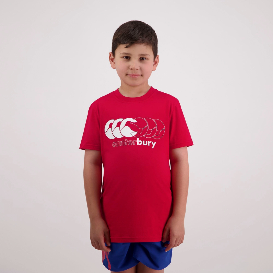 KIDS FUNDAMENTALS T-SHIRT RED
