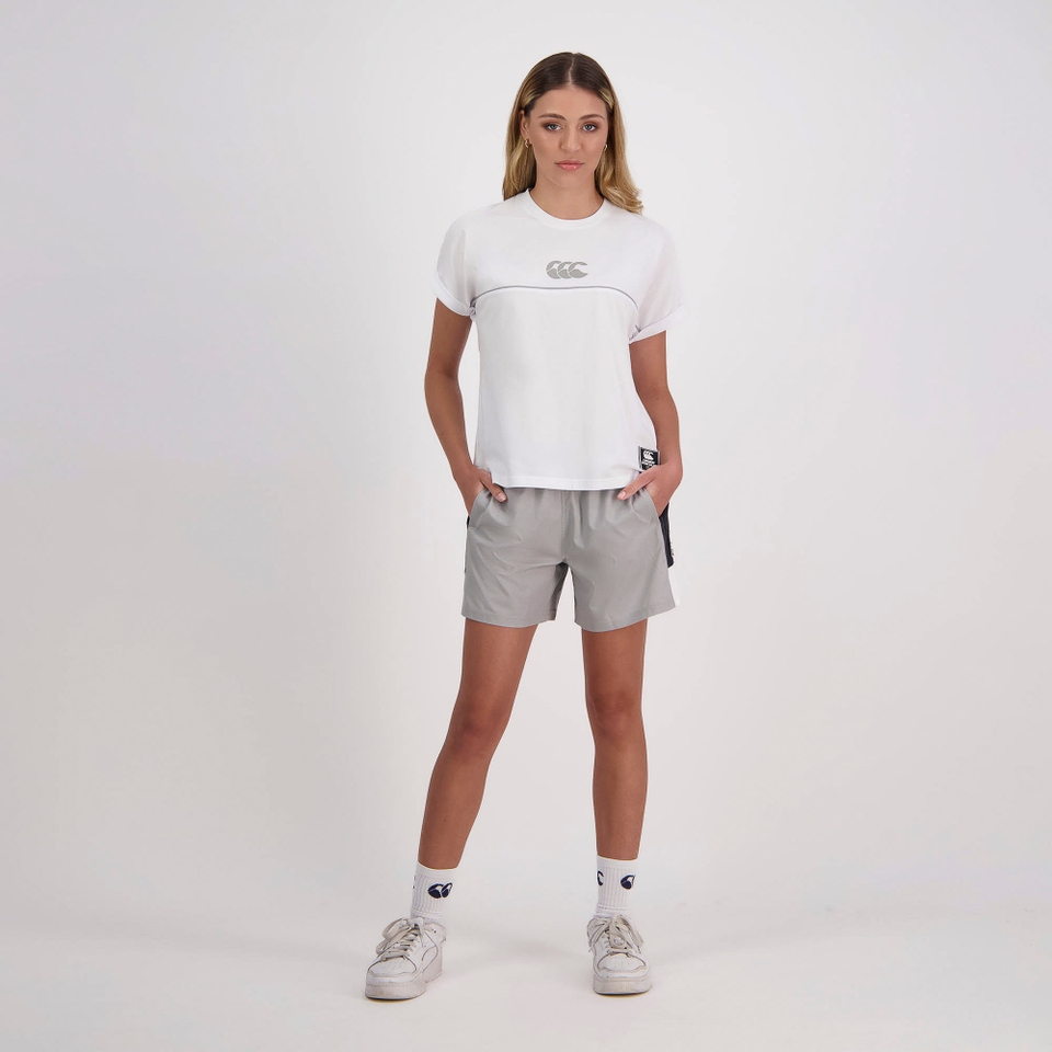 WOMENS LEGENDS SHORT SILVER