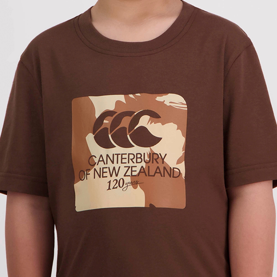 KIDS FORCE T-SHIRT BROWN