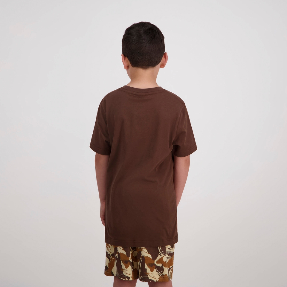 KIDS FORCE T-SHIRT BROWN