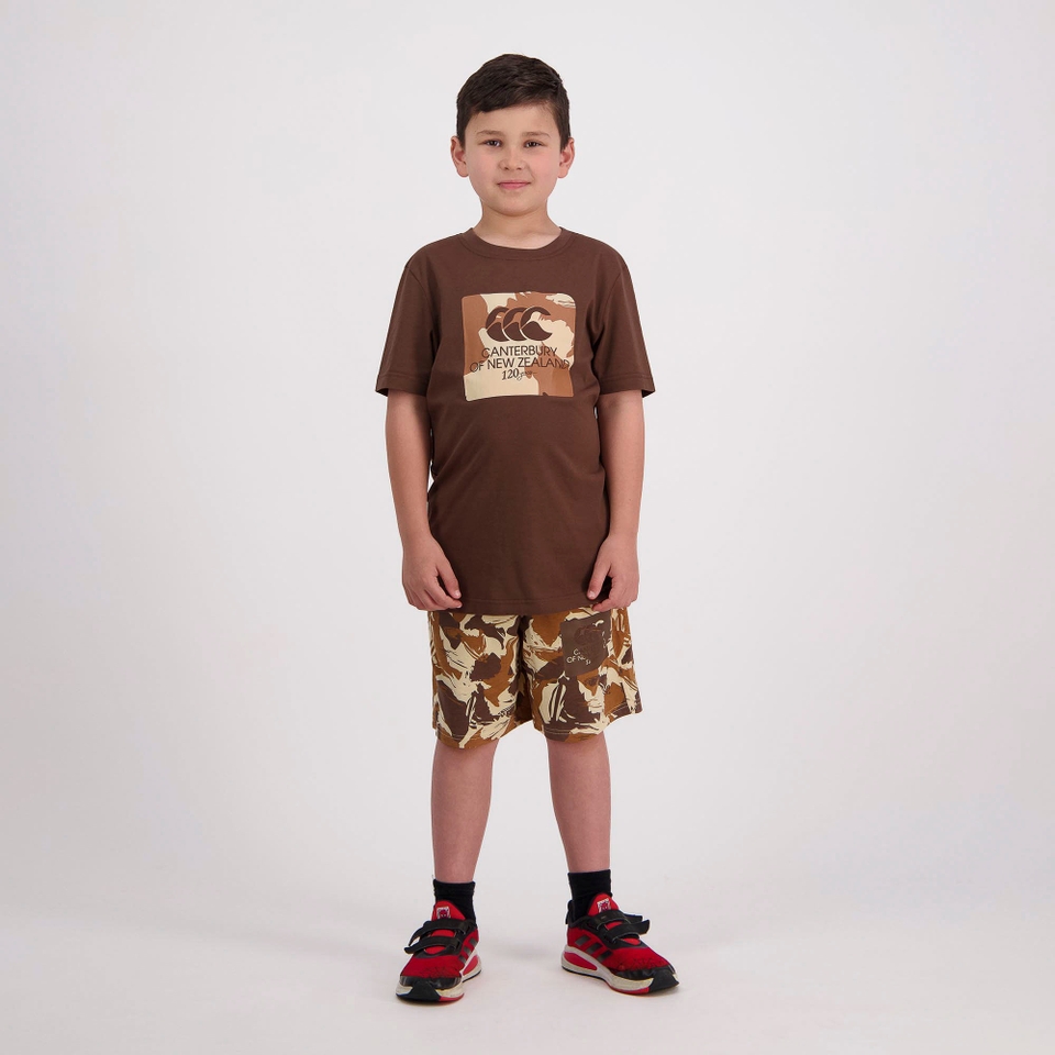 KIDS FORCE T-SHIRT BROWN