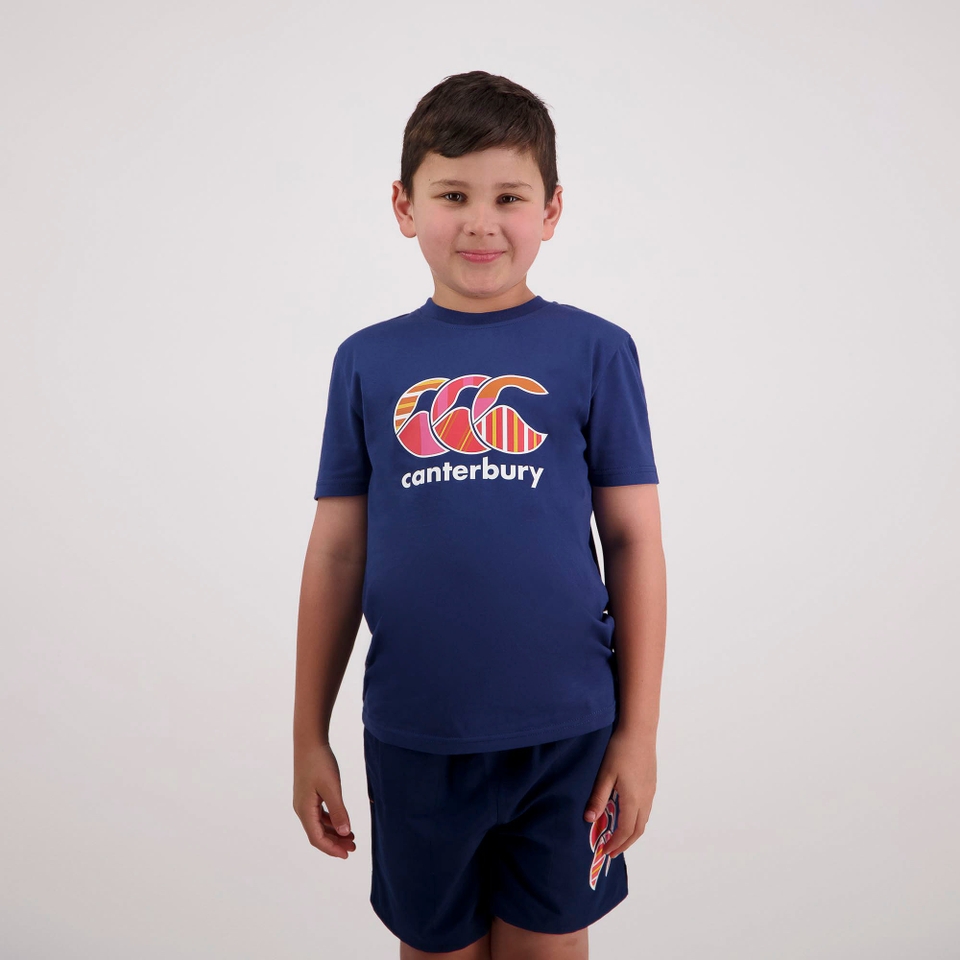 KIDS UGLIES T-SHIRT DENIM BLUE