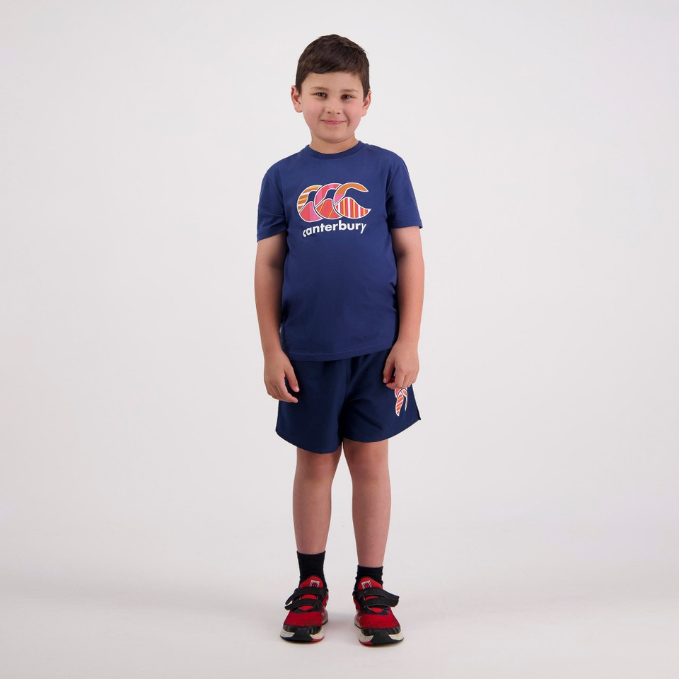 KIDS UGLIES T-SHIRT DENIM BLUE