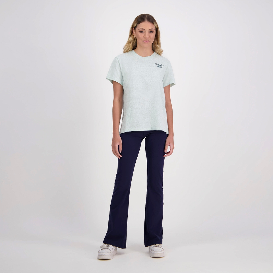 WOMENS SCENE-SET T-SHIRT GREEN