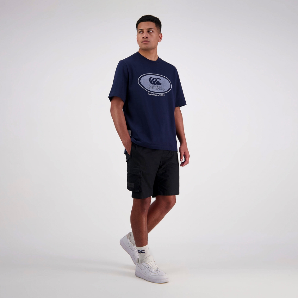 LEGENDS OVAL CNZ TEE NAVY