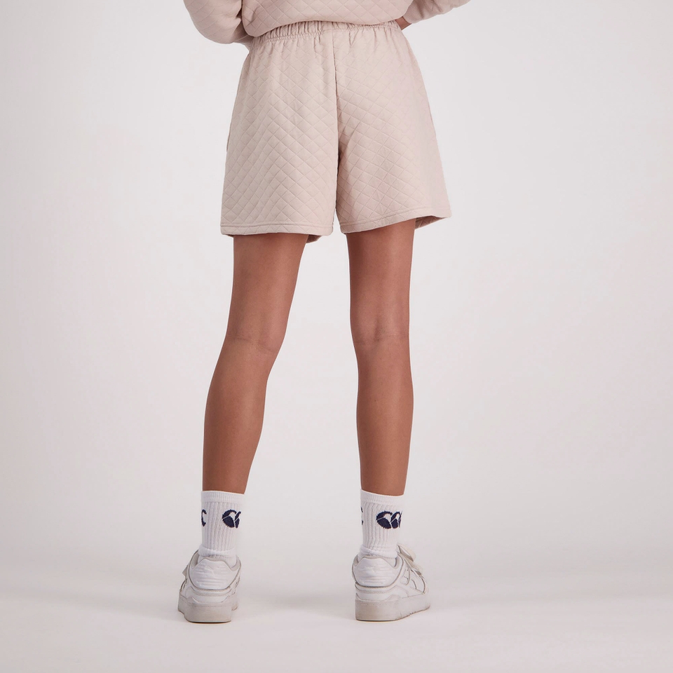 WOMENS SCENE-SET SHORT OATMEAL