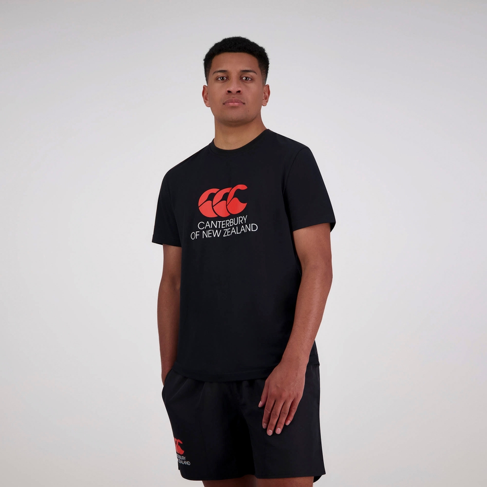 MENS CNZ T-SHIRT CLASSIC BLACK