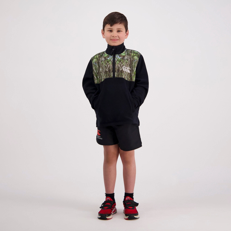 KIDS NGAHERE FLEECE BLACK