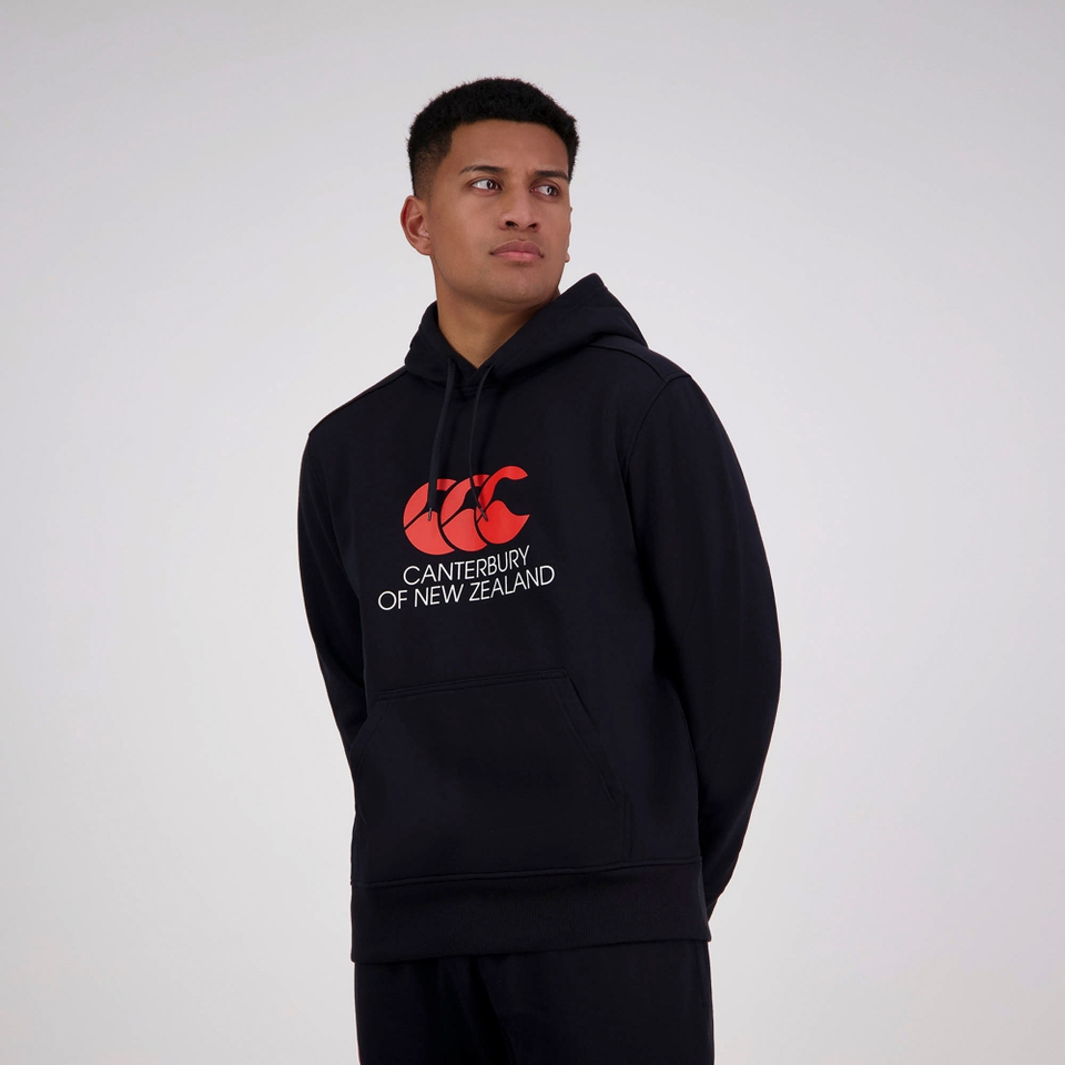 MENS CNZ HOODIE CLASSIC BLACK
