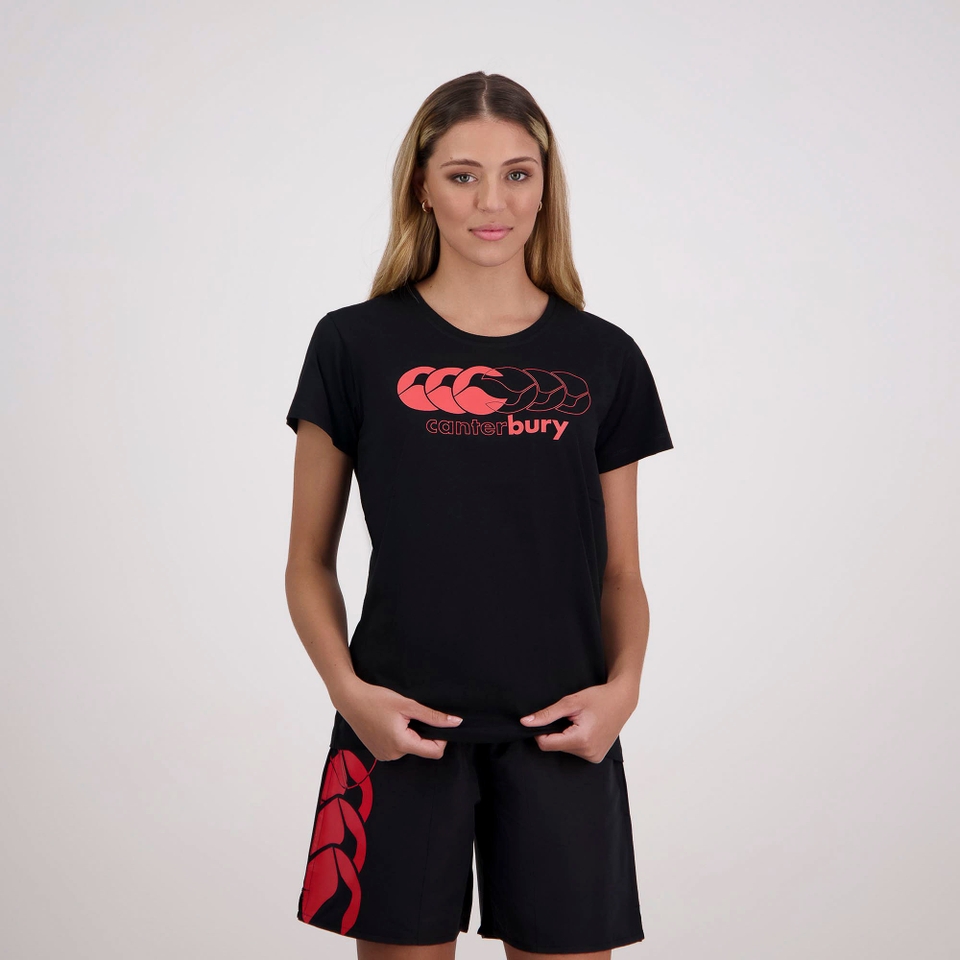 WOMENS FUNDAMENTALS T-SHIRT BLACK
