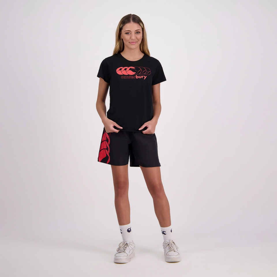 WOMENS FUNDAMENTALS T-SHIRT BLACK