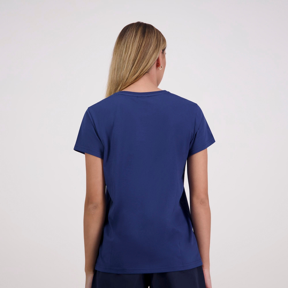 WOMENS UGLIES T-SHIRT DENIM BLUE