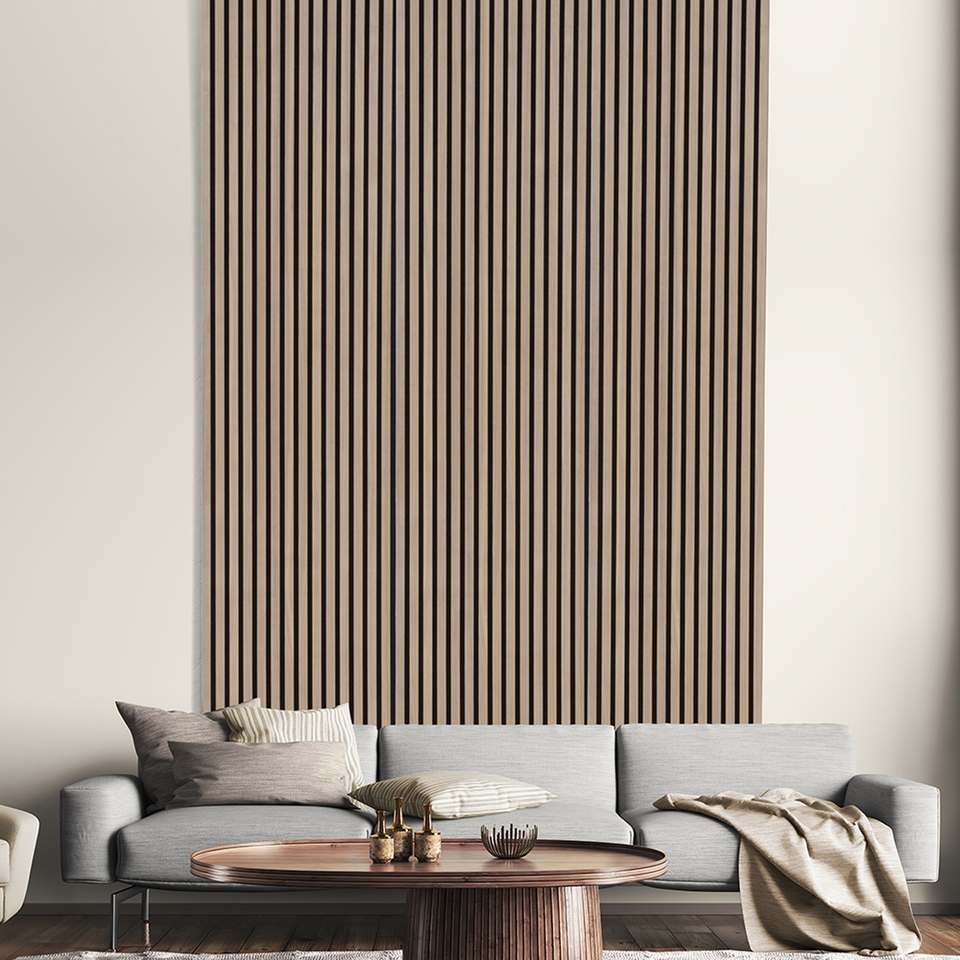Kraus Acoustic Wall Panel 2400 x 573 x 19mm - Maple Stripe