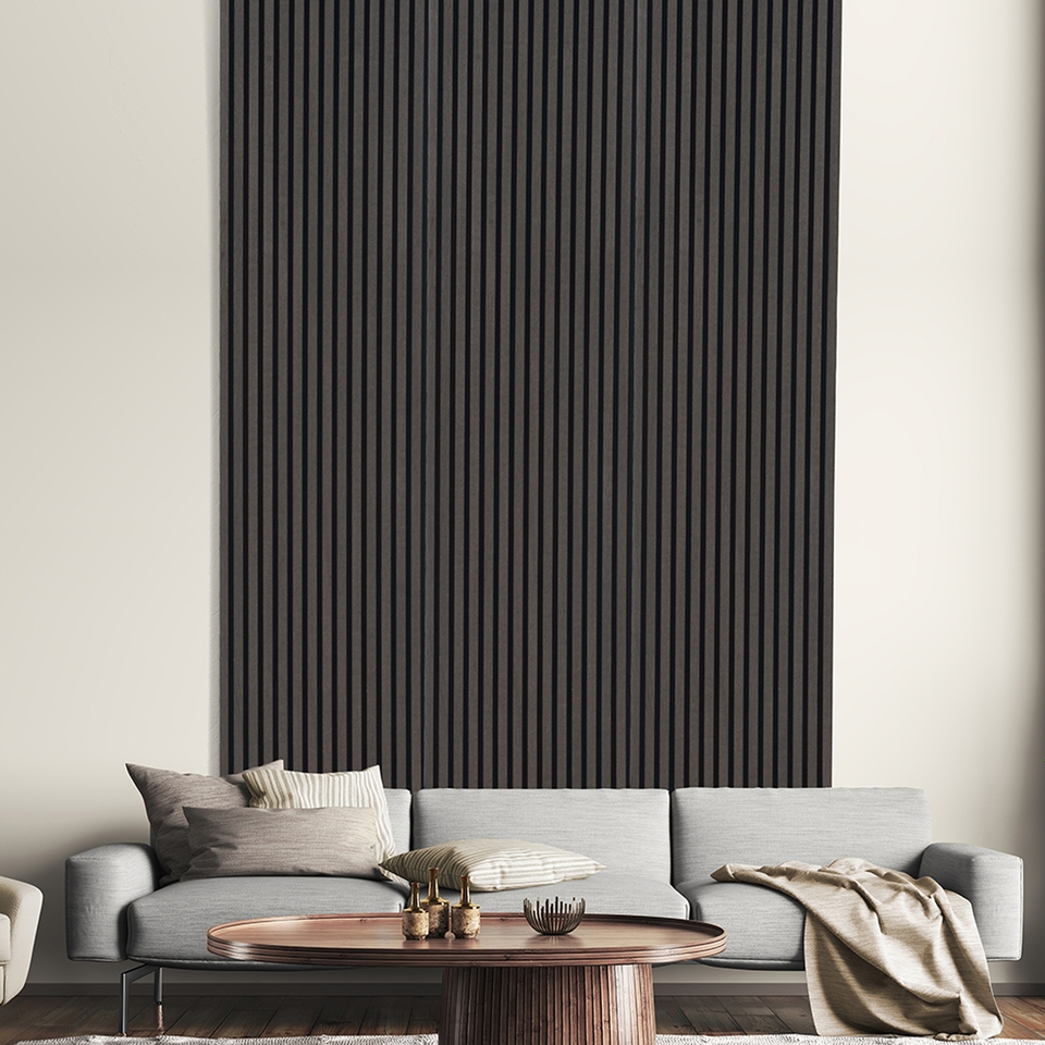 Kraus Acoustic Wall Panel 2400 x 573 x 19mm - Smoked Oak