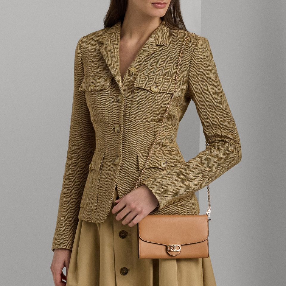 Lauren Ralph Lauren Adair 20 Leather Medium Crossbody Bag