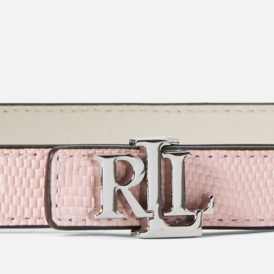 Lauren Ralph Lauren Reversible Leather 20 Skinny Belt