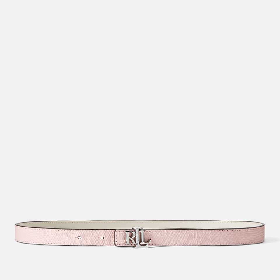 Lauren Ralph Lauren Reversible Leather 20 Skinny Belt
