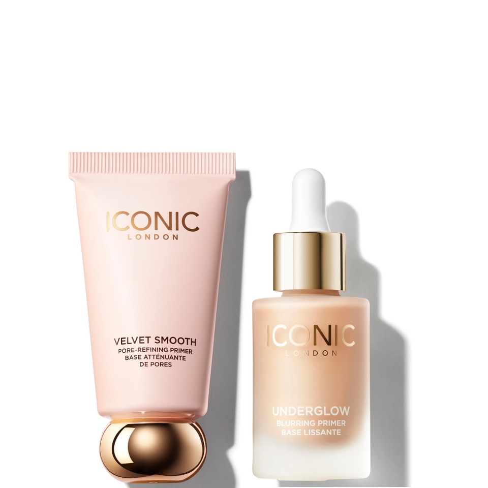 ICONIC London Underglow Primer and Velvet Smooth Primer Duo