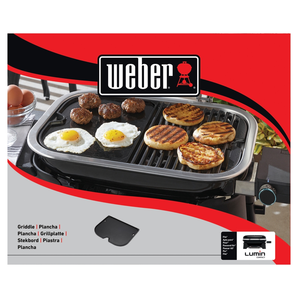 Weber Lumin Compact Grill Griddle