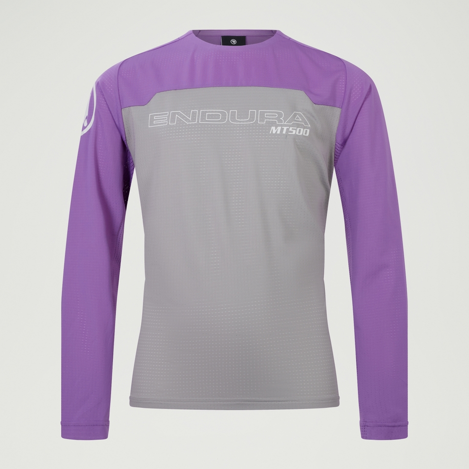 Kids MT500 Ltd L/S Print Jersey - Thistle