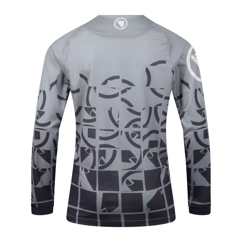 Kids MT500 Ltd L/S Print Jersey - Black