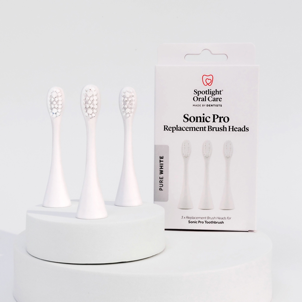 Spotlight Oral Care Sonic Pro Pure White Replacement Heads